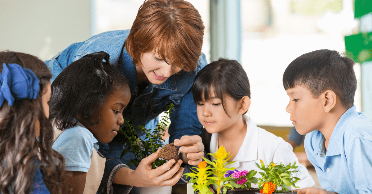 Students at Ridge Manor Christian Academy